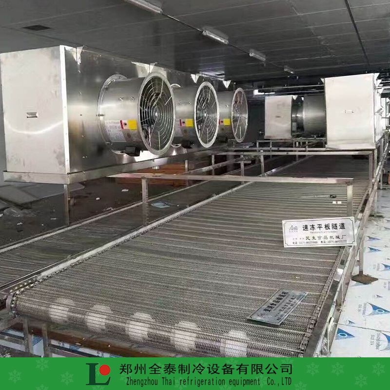 江西定做速冻机利器 全泰制冷平滑肉制品与蔬菜速冻隧道解决方案