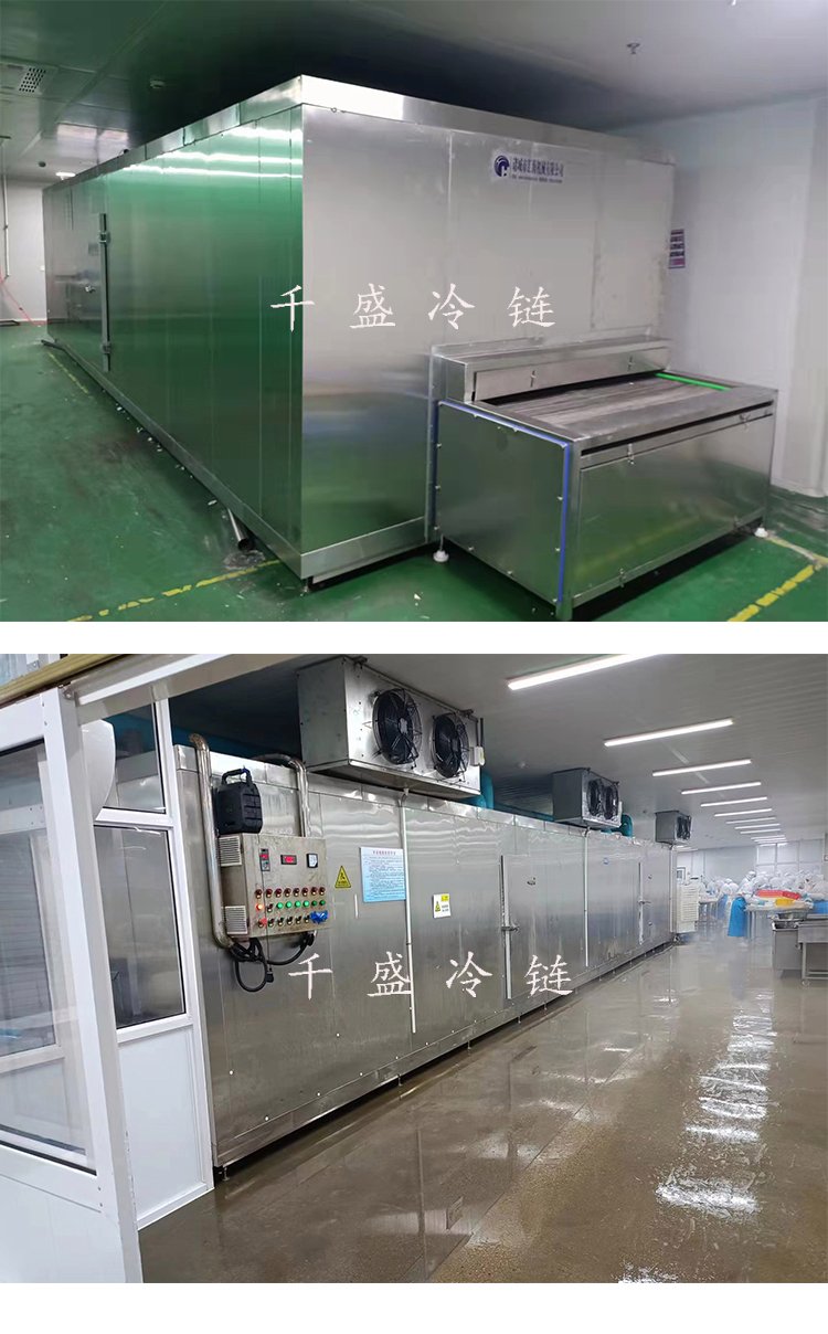低温速冻技术 带鱼专用隧道式速冻机如何实现海产品高效速冻与一机多用